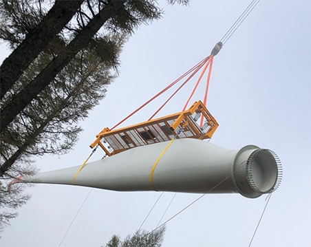 陸地單葉片吊具  國電